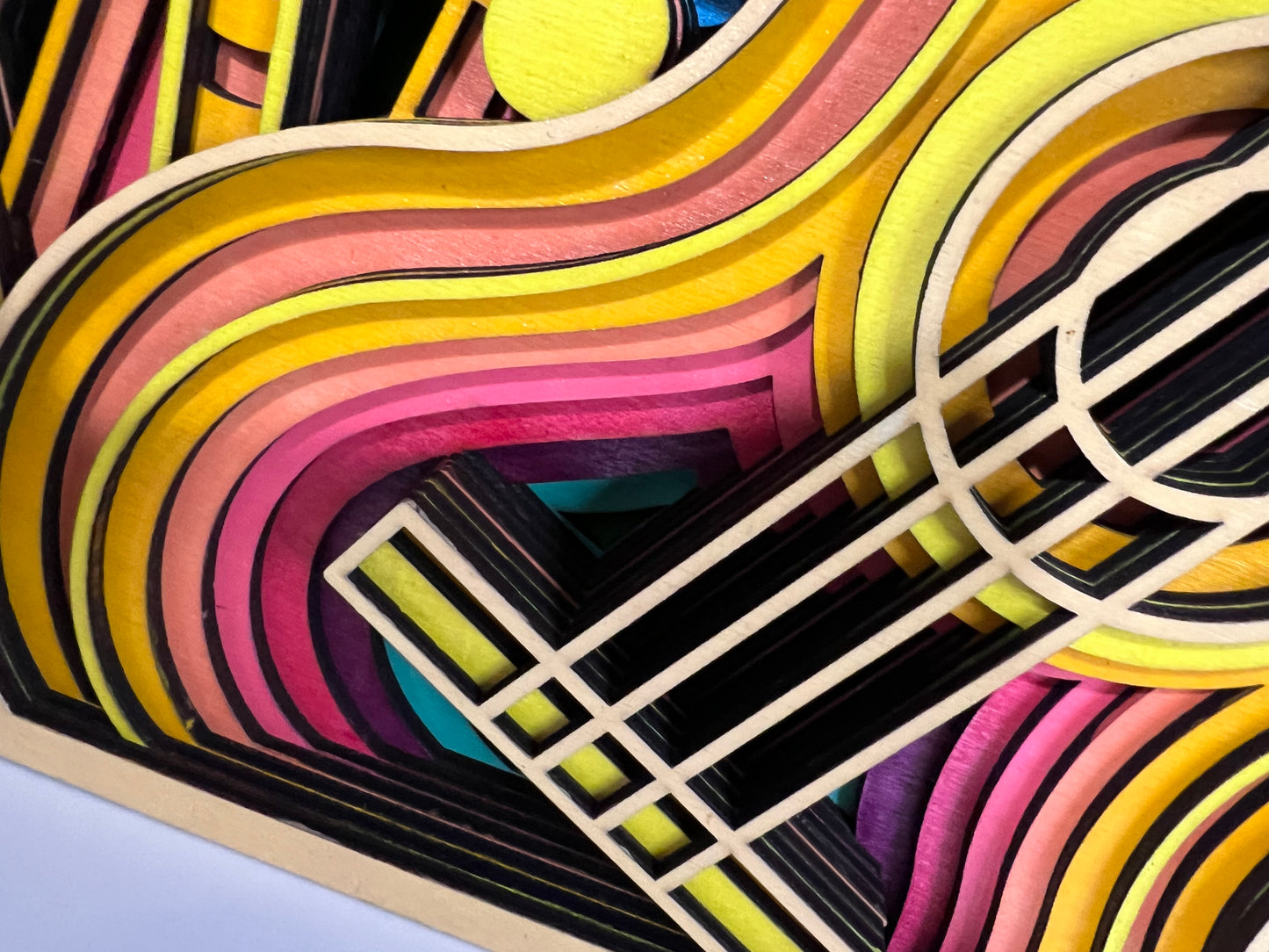 Musical Instruments - Multilayer Wood Art