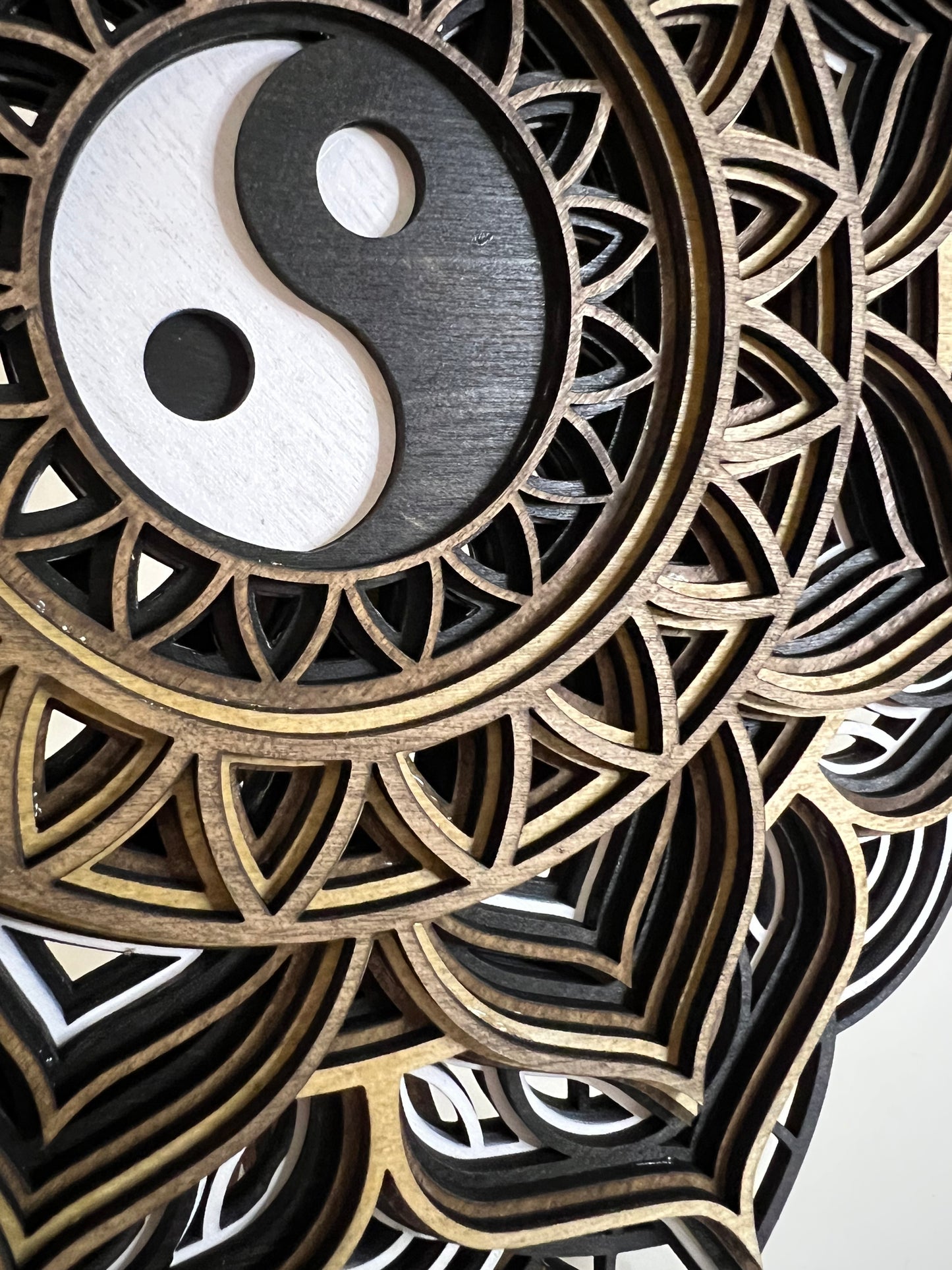 Yin and Yang Multilayer Mandala