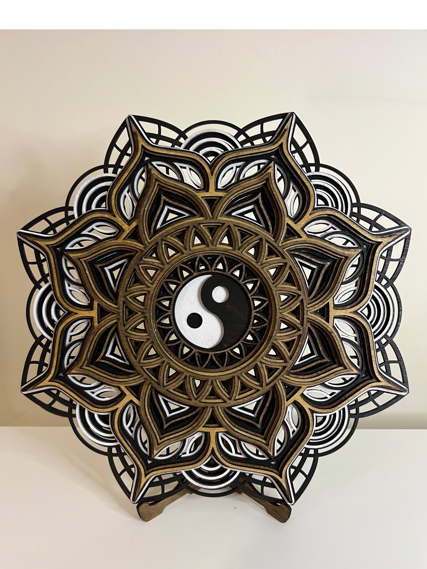 Yin and Yang Multilayer Mandala